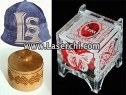 حک لیزری پلکسی ، چوب ، سنگ
