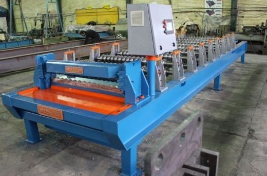 ساخت دستگاه رول فرمینگ و نورد سرد