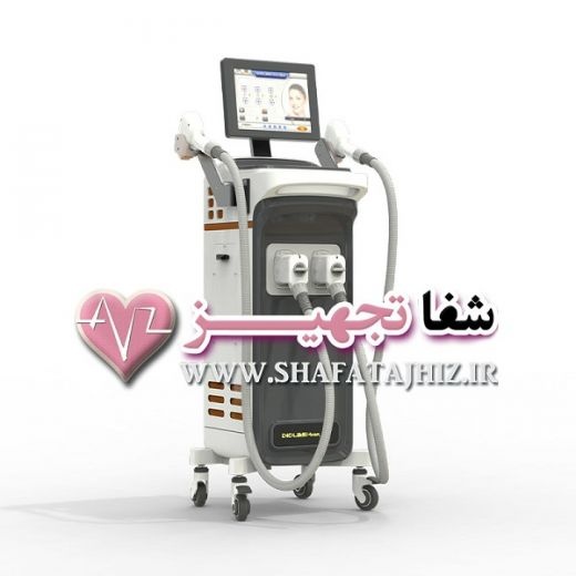 فروش لیزر سه طول موج دو هندپیس تیتانیوم پلاس