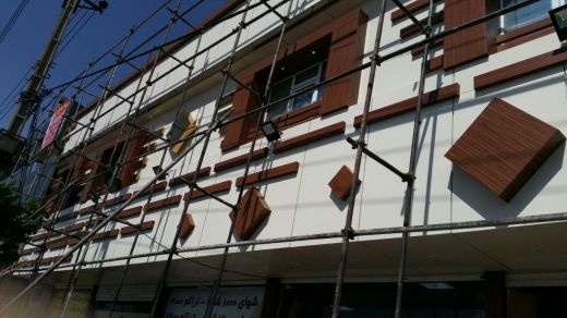مجری نما کامپوزیت ساختمان و تابلو کامپوزیت مغازه