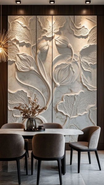 اجرای گچبری مدرن