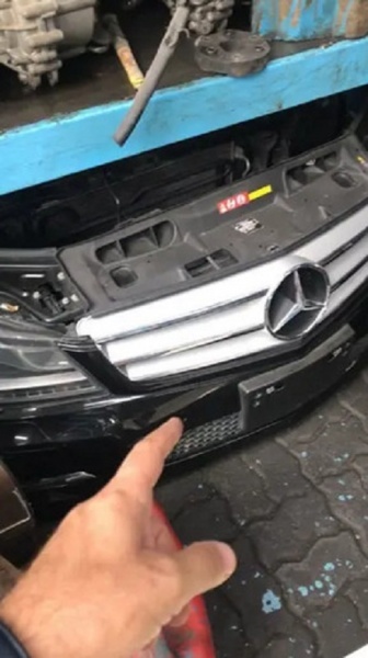 نوزکات (nose cut) بنز C کلاس اتاق W204