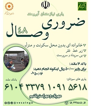 موسسه خیریه نیک گستر وصال با مجوز بهزیستی